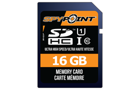 Carte mémoire MicroSD 16GB + Spypoint